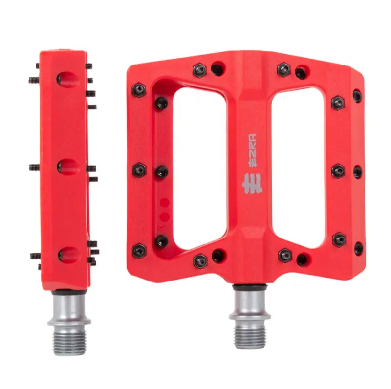 Eastern Ezra Flats Plus Bmx Pedals - Red 1