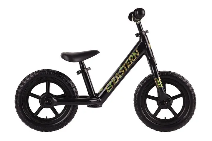Eastern Pusher 12" Kids Bike - Black-Camo 2