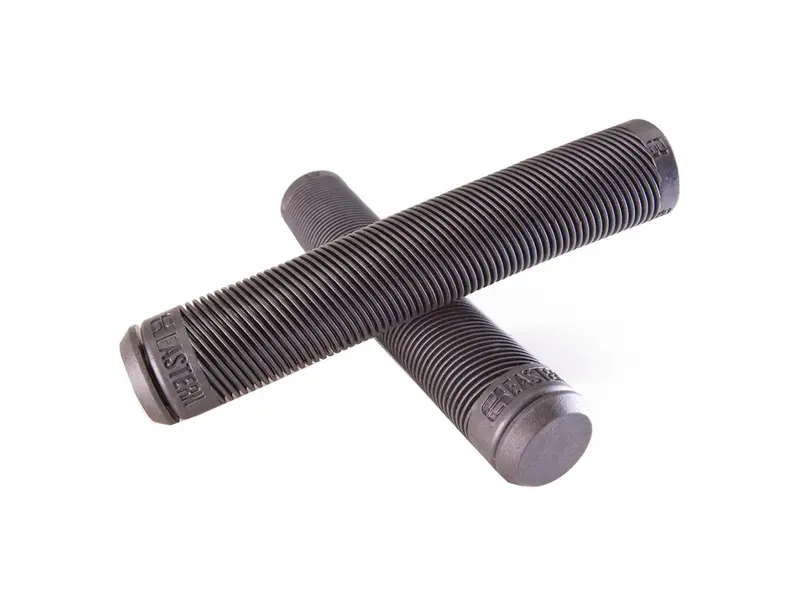 Eastern Riblet Flangeless Bmx Grips - Black 1