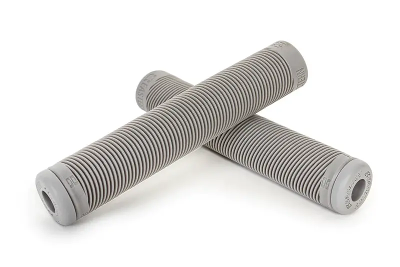 Eastern Riblet Flangeless Bmx Grips - Gray 1