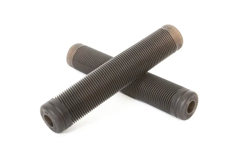 Eastern Riblet Flangeless Bmx Grips - Translucent Black 1