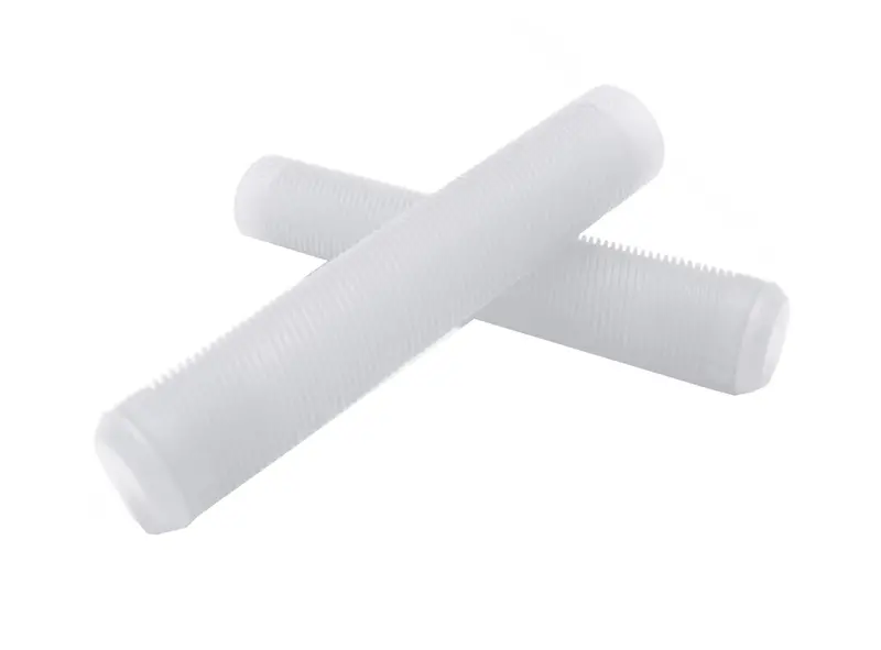 Eastern Riblet Flangeless V1 Bmx Grips - Clear 1