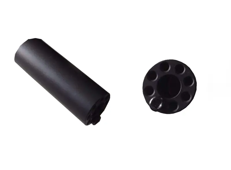 Eastern Slim Bmx Pegs - 3/8" - Matt Black 1