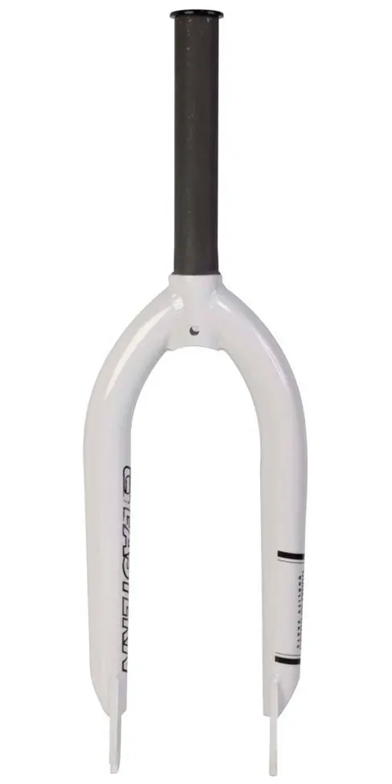 Eastern Throttle 3/8" Bmx Fork - White 1