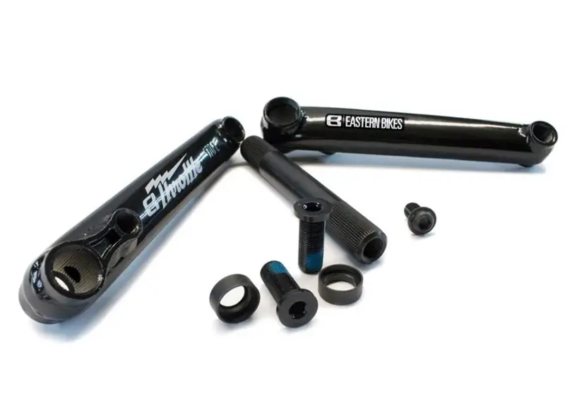 Eastern Throttle Bmx Cranks - Gloss Black 1