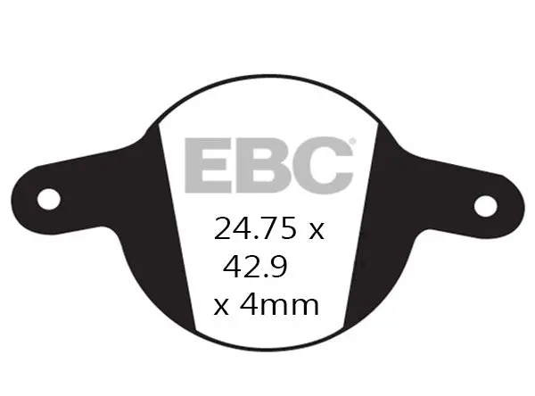 Ebc Magura Clara 01+/Louise 02+ Disc Brake Pads - Red 1