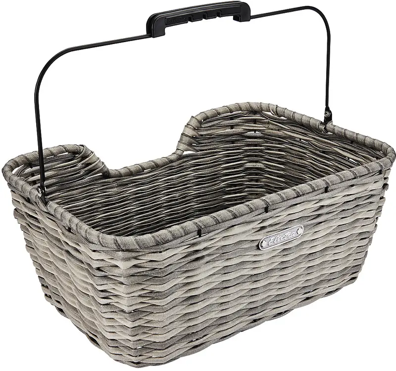 Electra All Weather Woven Rear Mik Basket - Brown 1