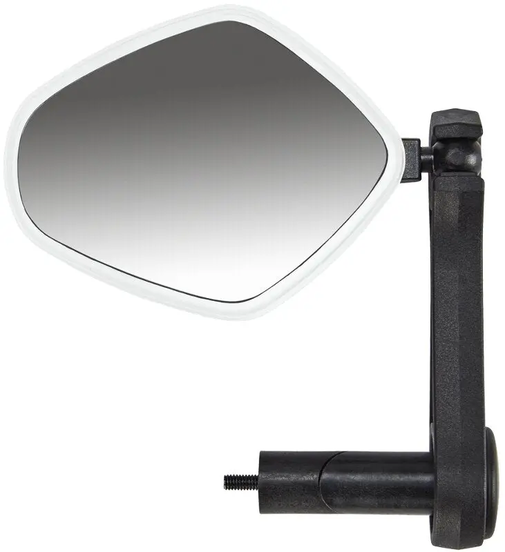 Electra Bar End Mirror - Electra White 1