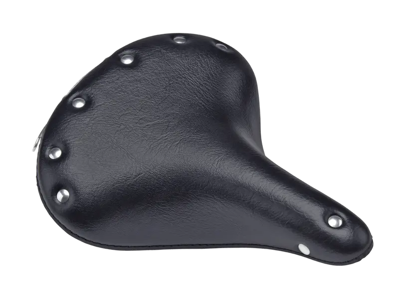 Electra Classic Faux Leather Bike Saddle - Black 1