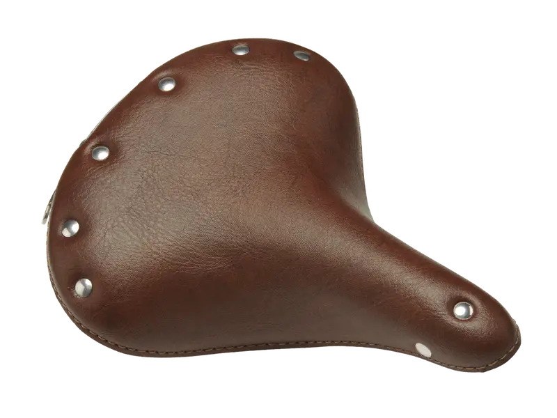 Electra Classic Faux Leather Bike Saddle - Brown 1
