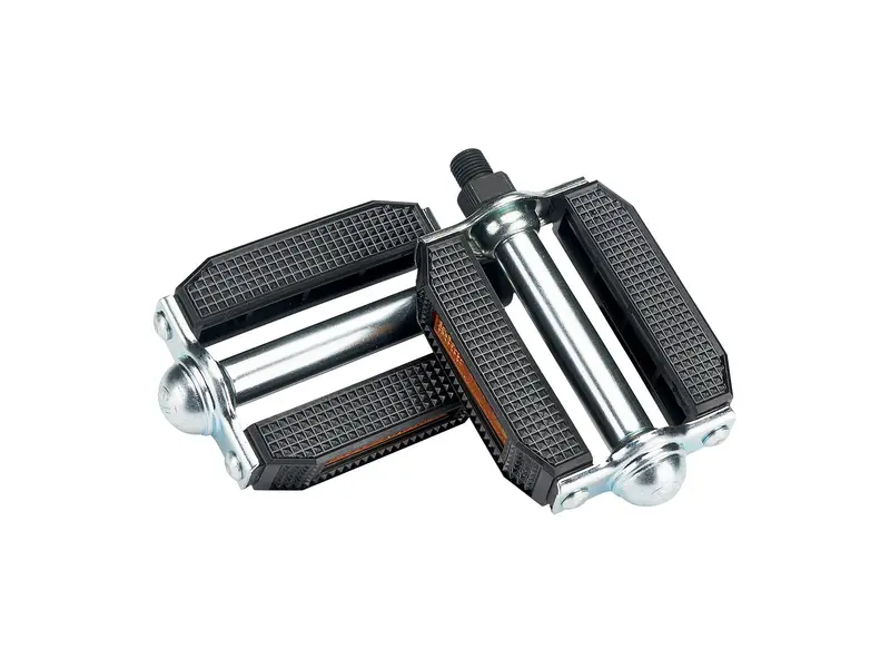 Electra Deluxe Block Pedals - Chrome-Black 1
