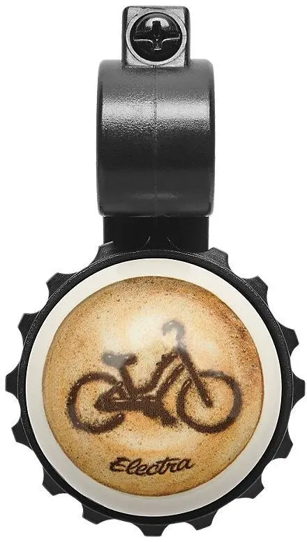 Electra Forward Twister Bike Bell - Running Latte 2