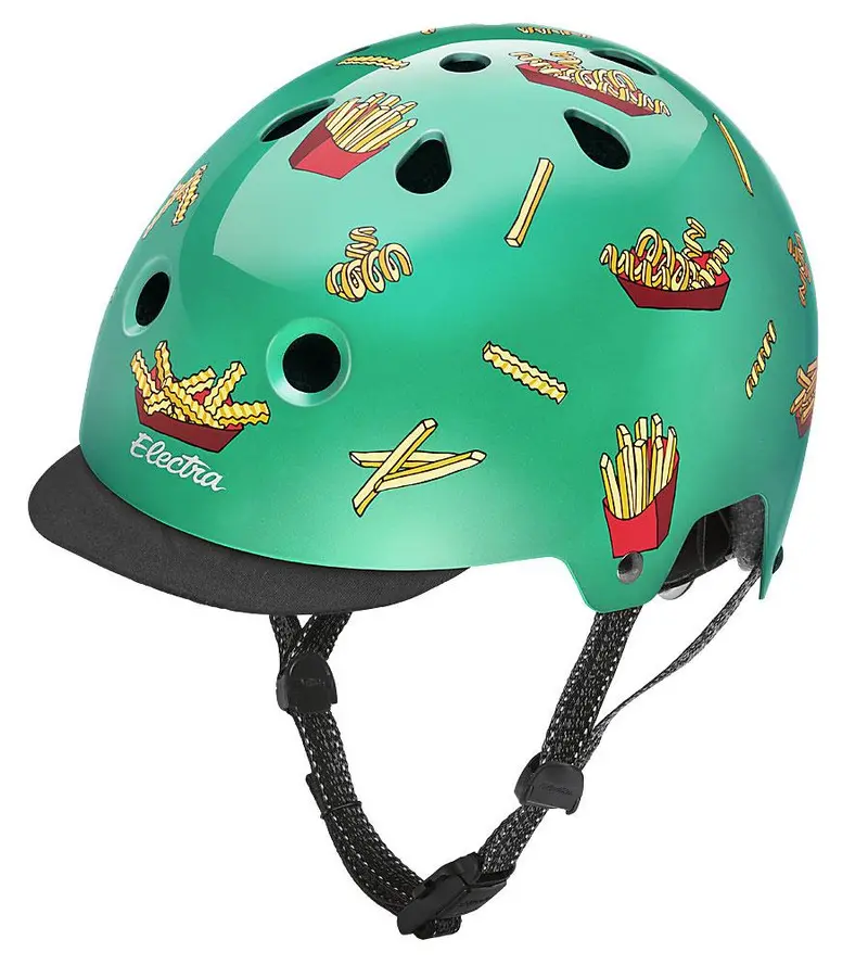 Electra Graphic Bike Helmet - Fries 1