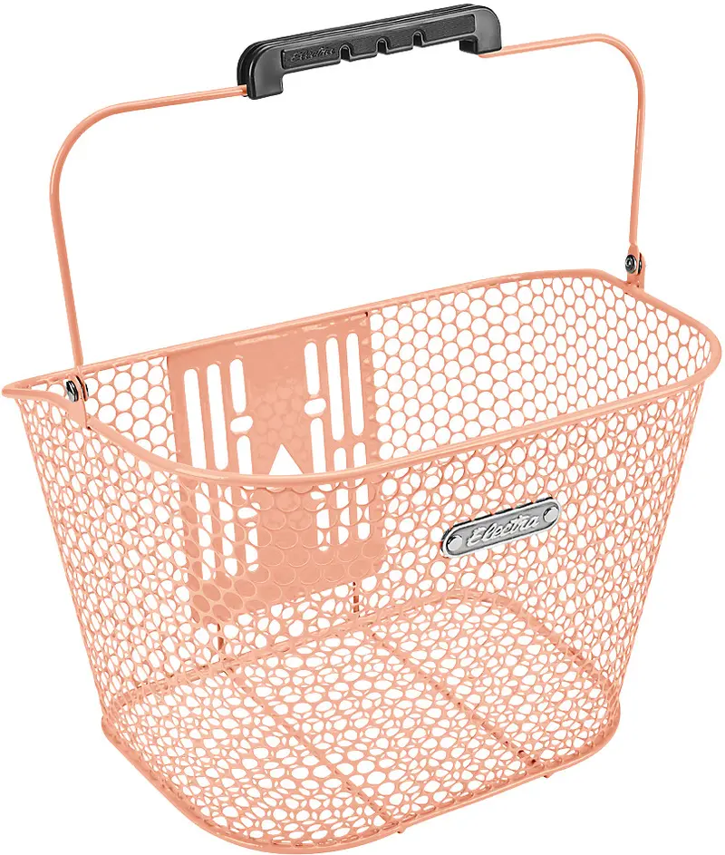 Electra Honeycomb Front Qr Basket - Blush Pink 1