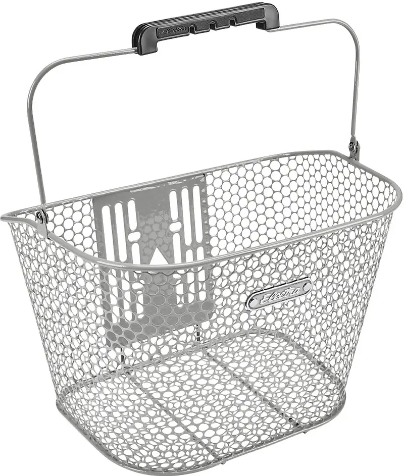 Electra Honeycomb Front Qr Basket - Fog Gray 1
