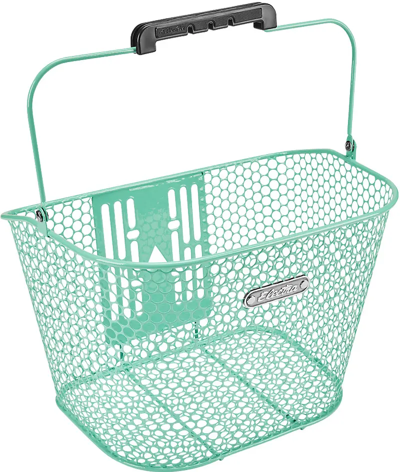 Electra Honeycomb Front Qr Basket - Mint Green 1