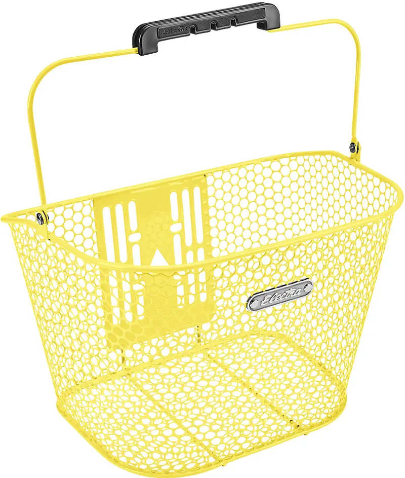 Electra Honeycomb Front Qr Basket - Pineapple Yellow 1