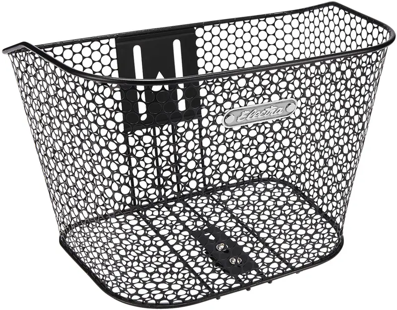 Electra Honeycomb Headset Mounted Basket - Black 1