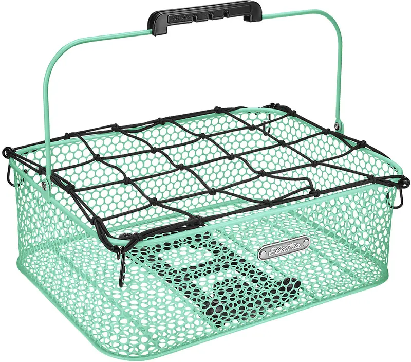 Electra Honeycomb Low Profile Mik Rear Basket - Mint Green 1