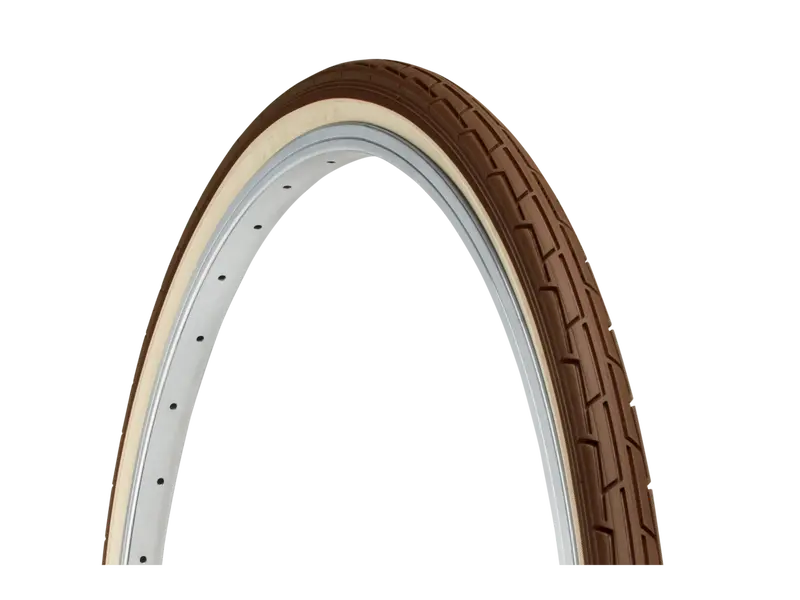 Electra Loft 700C Hybrid Wire Tire - Brown-Cream 1