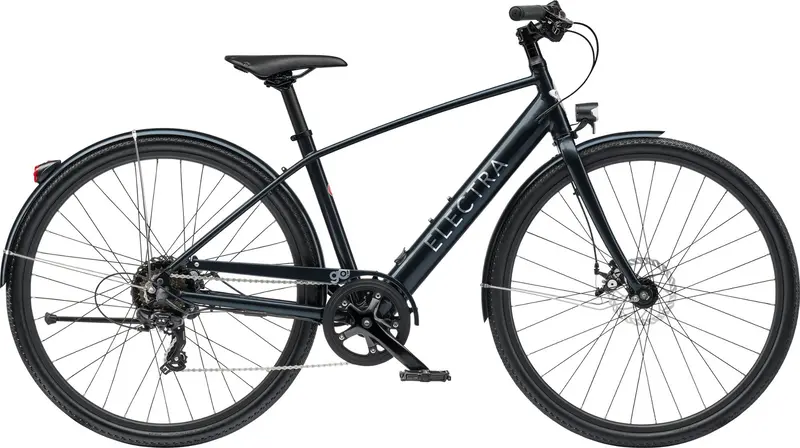 Electra Loft Go! 7D Eq Step-Over 700C Bike - Black Mercury 1