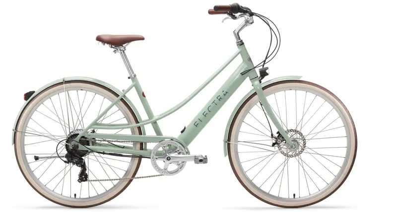 Electra Loft Go! 7D Eq Step-Thru 700C Bike - Matcha Green 1