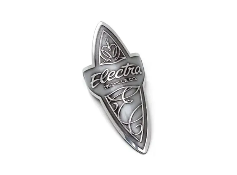 Electra Metal Headtube Badge - Silver 1