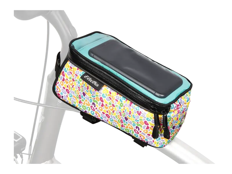Electra Phone Frame Bag - Leopard Multi 2