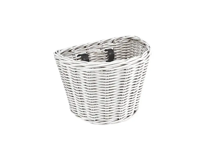 Electra Rattan Basket - White 1