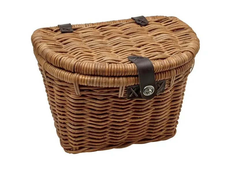 Electra Rattan Rectangular Basket - Natural 1