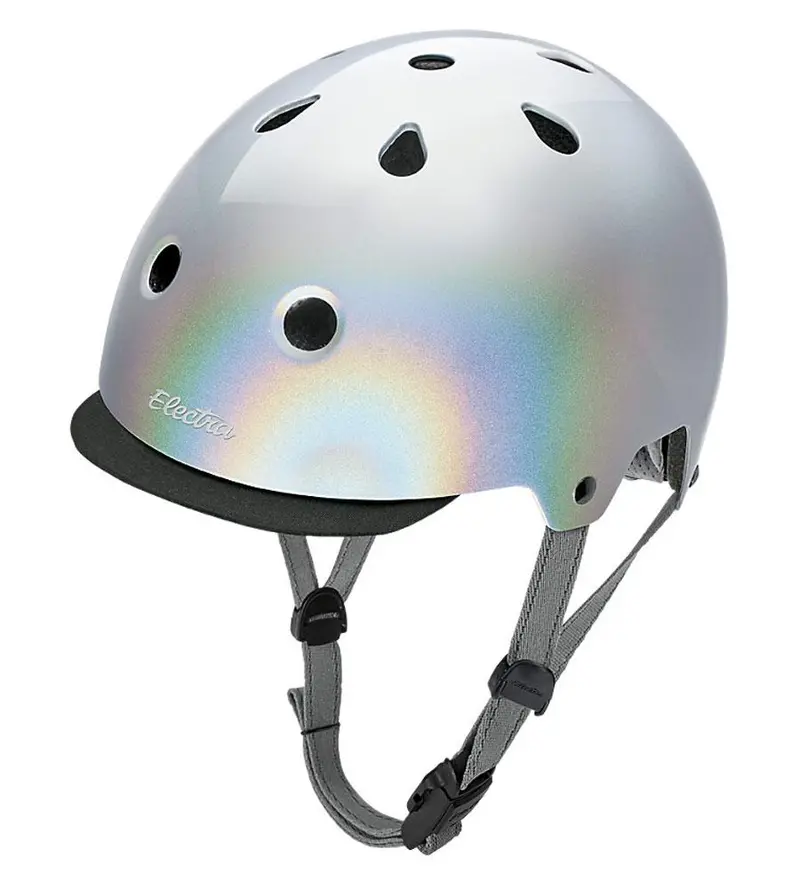 Electra Solid Color Bike Helmet - Holographic 1