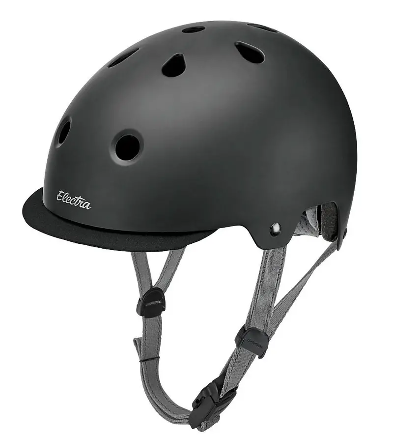 Electra Solid Color Bike Helmet - Matt Black 1