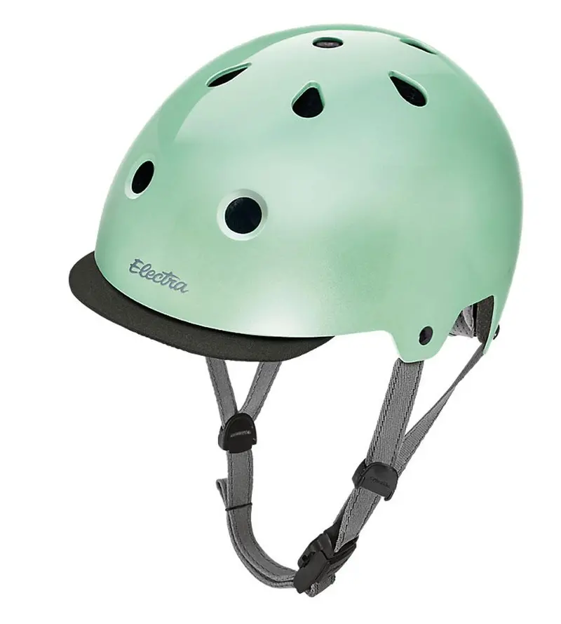 Electra Solid Color Bike Helmet - Sea Glass Green 1
