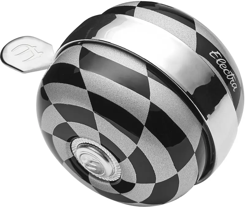 Electra Spinner Bell - Checkerboard Reflective 1