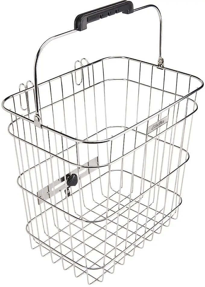 Electra Stainless Wire Rear Pannier Basket - Silver 1