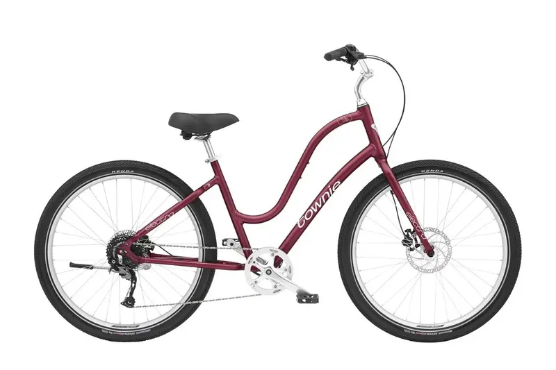 Electra Townie Path 9D 27.5" Step-Thru Bike - Matt Rosewood 1