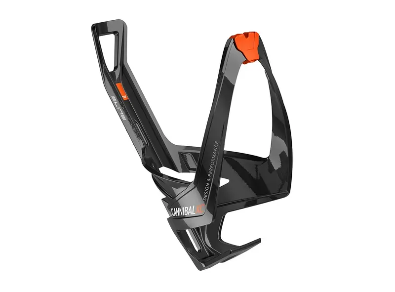 Elite Cannibal Xc Water Cage - Gloss Black-Orange 1