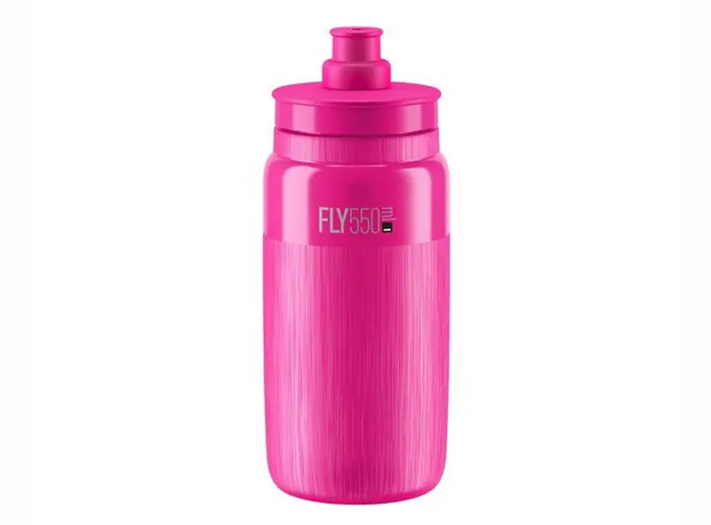 Elite Fly Tex Water Bottle - 550Ml - Clear Pink Fluo 1