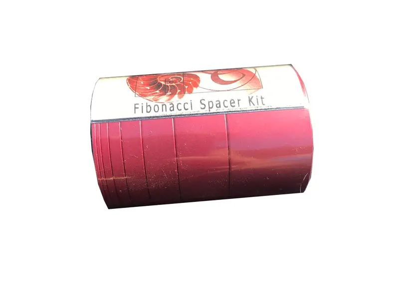 Endless Bikes Fibonacci Spacer Kit - Red 1