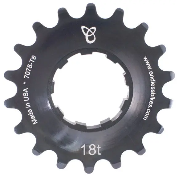 Endless Bikes Kick Ass Cog - 18T - Black 1