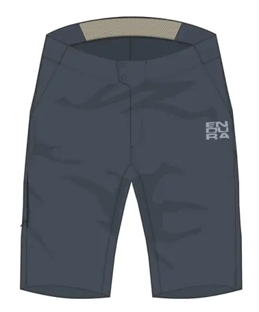 Endura Alltrack Ride Over Short - Carbon Grey 1