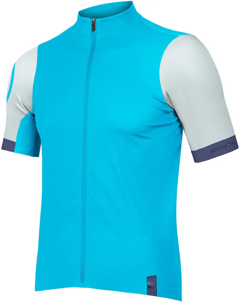 Endura Fs260 Short Sleeve Road Jersey - Hi-Viz Blue 1