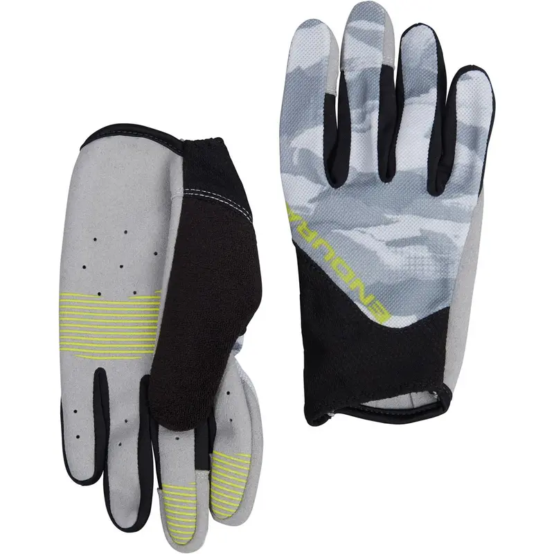 Endura Hummvee Lite Icon Mtb Glove - Gray Camo 1