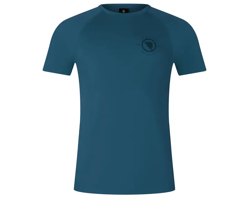 Endura Loop Short Sleeve Tech Tee - Barra Blue 1