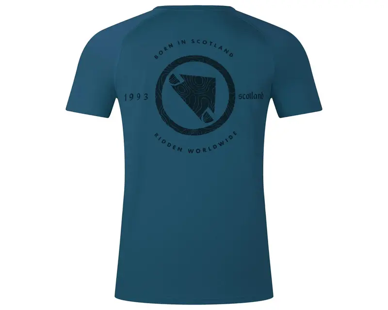 Endura Loop Short Sleeve Tech Tee - Barra Blue 2
