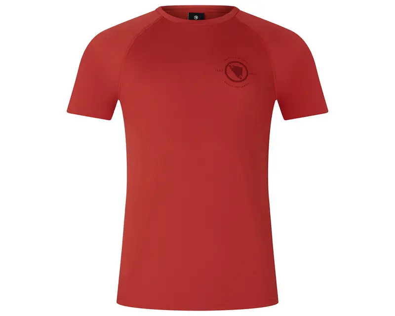 Endura Loop Short Sleeve Tech Tee - Brick 1