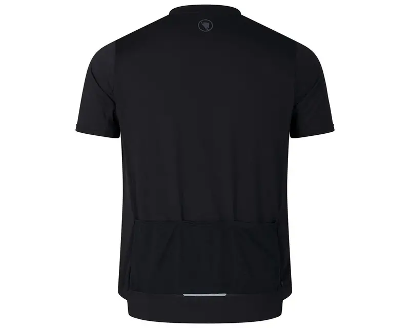 Endura Loop Short Sleeve Zipped Mtb Jersey - Black 2