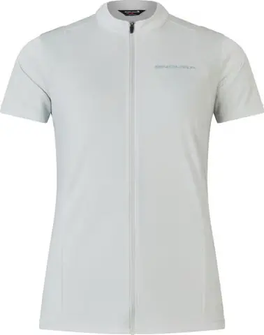 Endura Loop Short Sleeve Zipped Road Jersey - Womens - Mains Gray 1