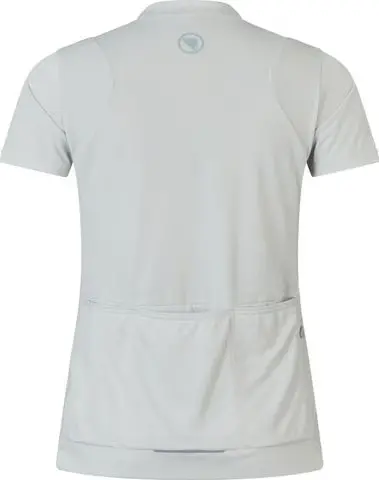 Endura Loop Short Sleeve Zipped Road Jersey - Womens - Mains Gray 2
