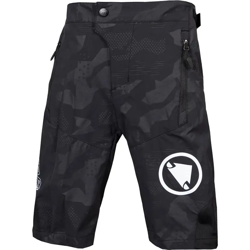 Endura Mt500 Burner Mtb Short - Kids - Black Camo 1